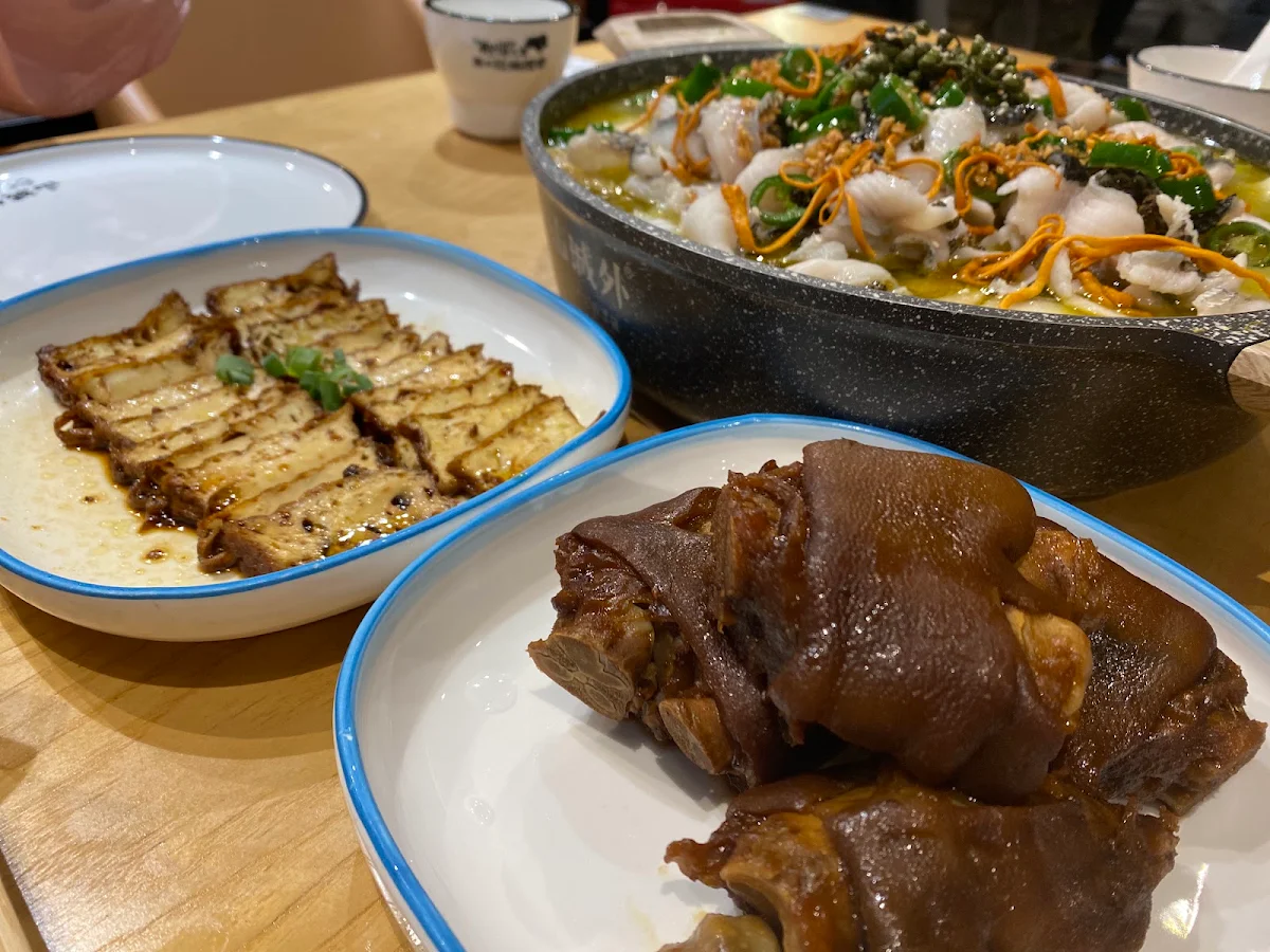 卤豆腐, Shan Cheng Wai Sauerkraut Fish 悉尼山城外酸菜魚